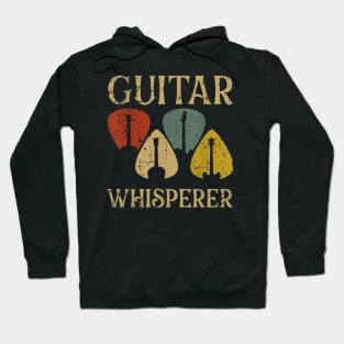 Vintage Guitars Whisperer Funny Guitarist Music Lover Gift Men Women Hoodie